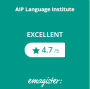 AIP Language Institute obtém 4,7 de 5 no emagister