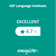 Языковой институт AIP получил оценку 4,7 из 5 на сайте emagister